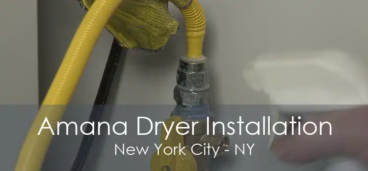 Amana Dryer Installation New York City - NY