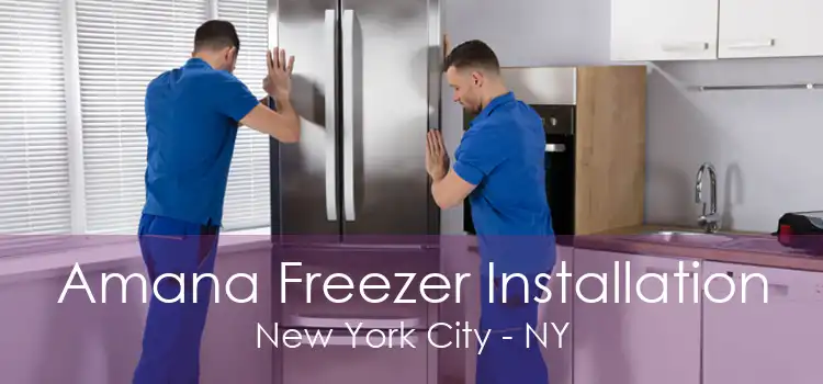 Amana Freezer Installation New York City - NY