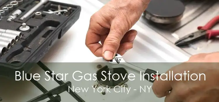 Blue Star Gas Stove Installation New York City - NY