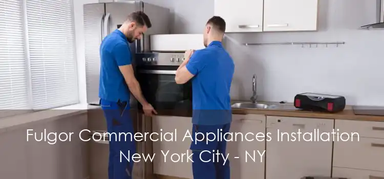 Fulgor Commercial Appliances Installation New York City - NY