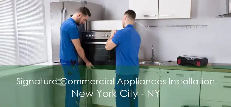 Signature Commercial Appliances Installation New York City - NY