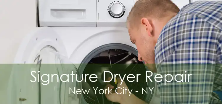 Signature Dryer Repair New York City - NY