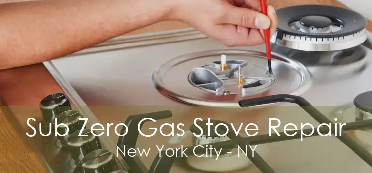 Sub Zero Gas Stove Repair New York City - NY