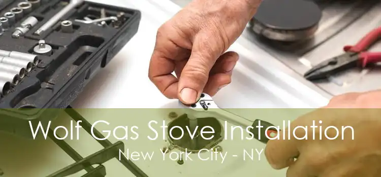 Wolf Gas Stove Installation New York City - NY